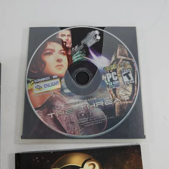 X2: The Threat X3 Reunion CD-ROM PC Lot 2003 2005 Missing 1 Disc